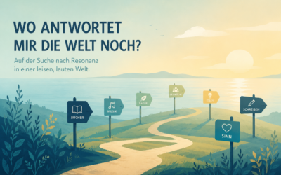 Wo antwortet mir die Welt noch?