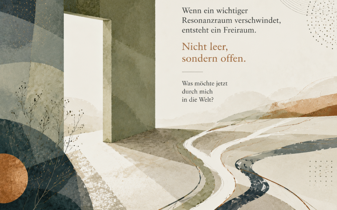 Wenn der Raum leer wird: Vom Wiederentdecken eigener Möglichkeiten im dritten Lebensalter